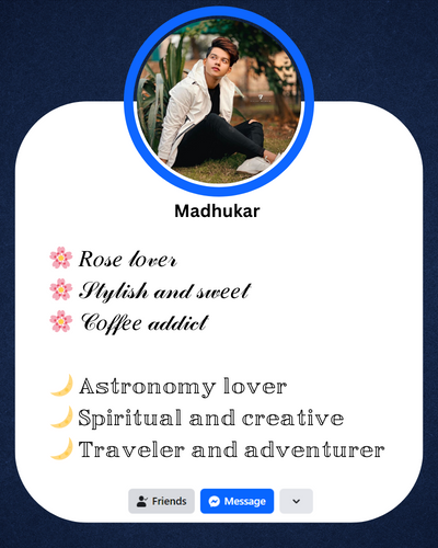 Facebook Bio Font Style