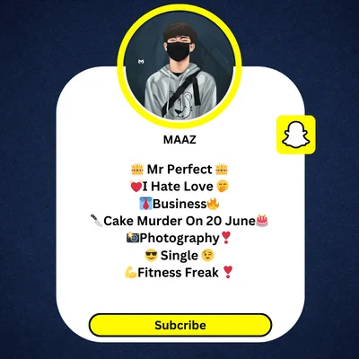 Best Snapchat Bio for Boys