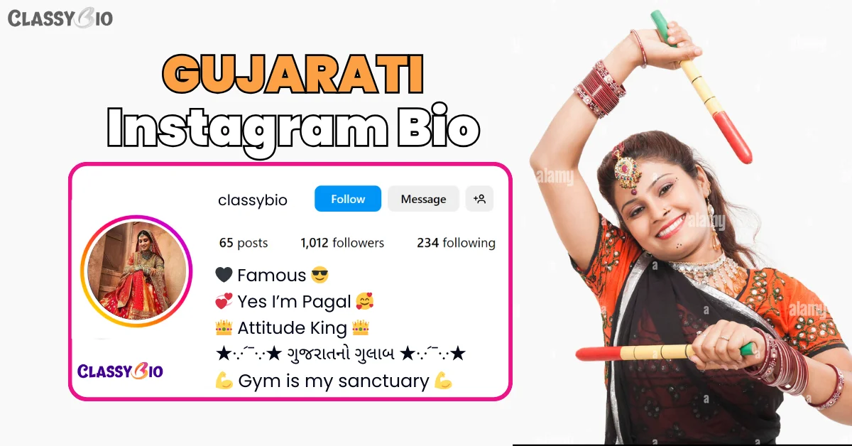 instagram bio gujarati