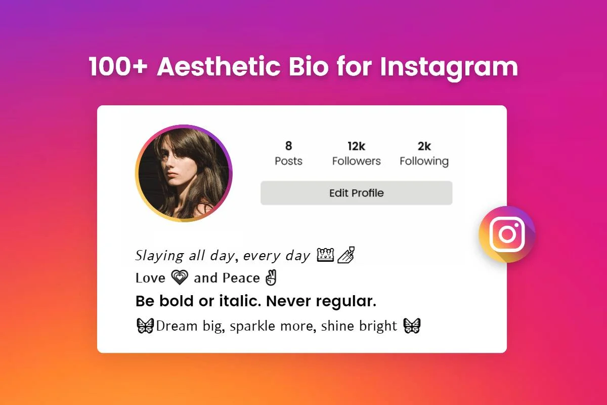 Instagram Bio for Artist